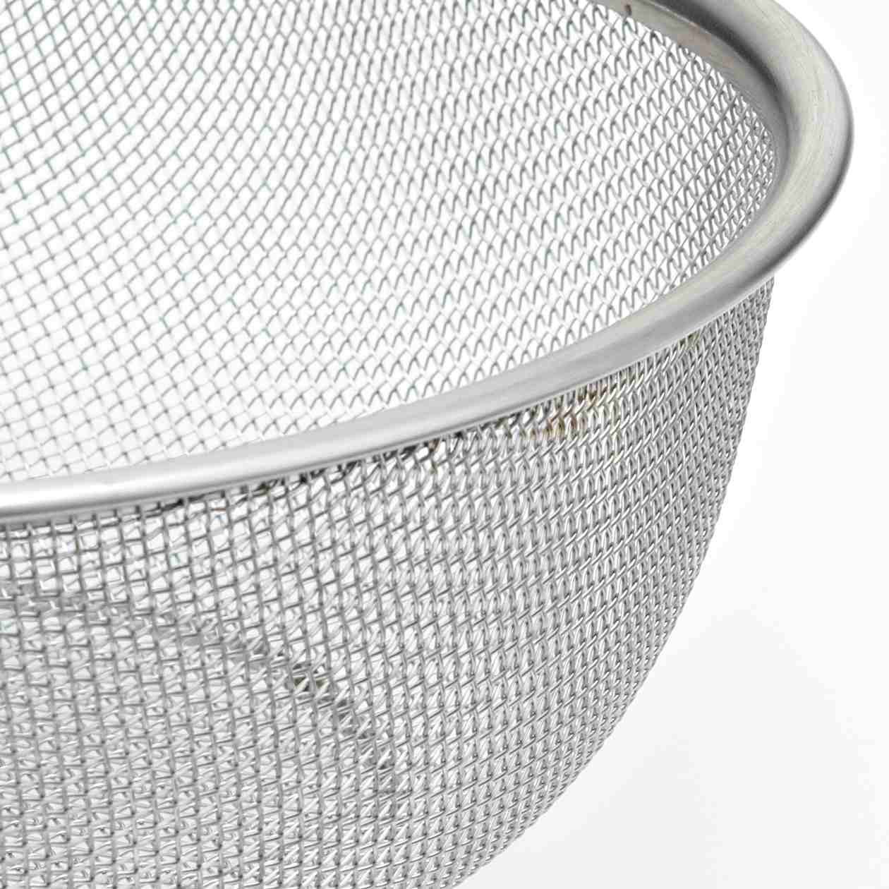 STAINLESS STEEL MESH BASKET L