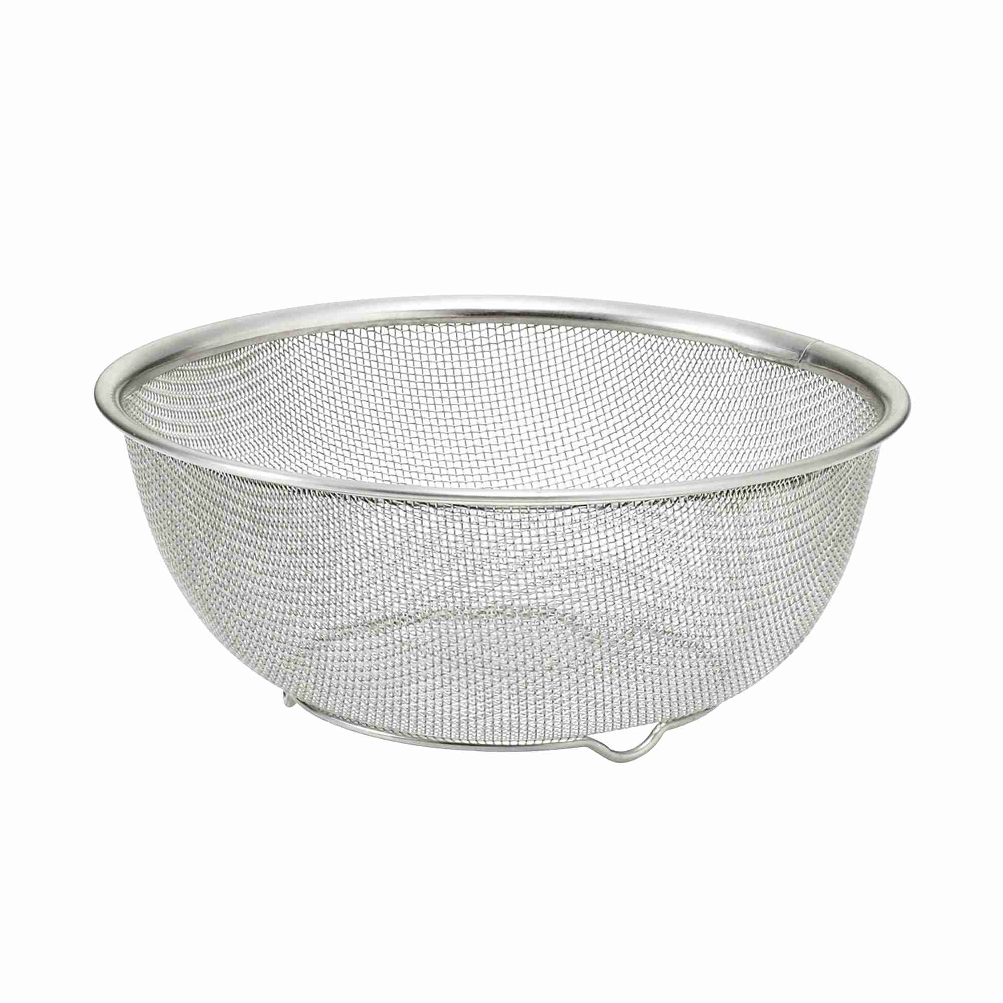 STAINLESS STEEL MESH BASKET L