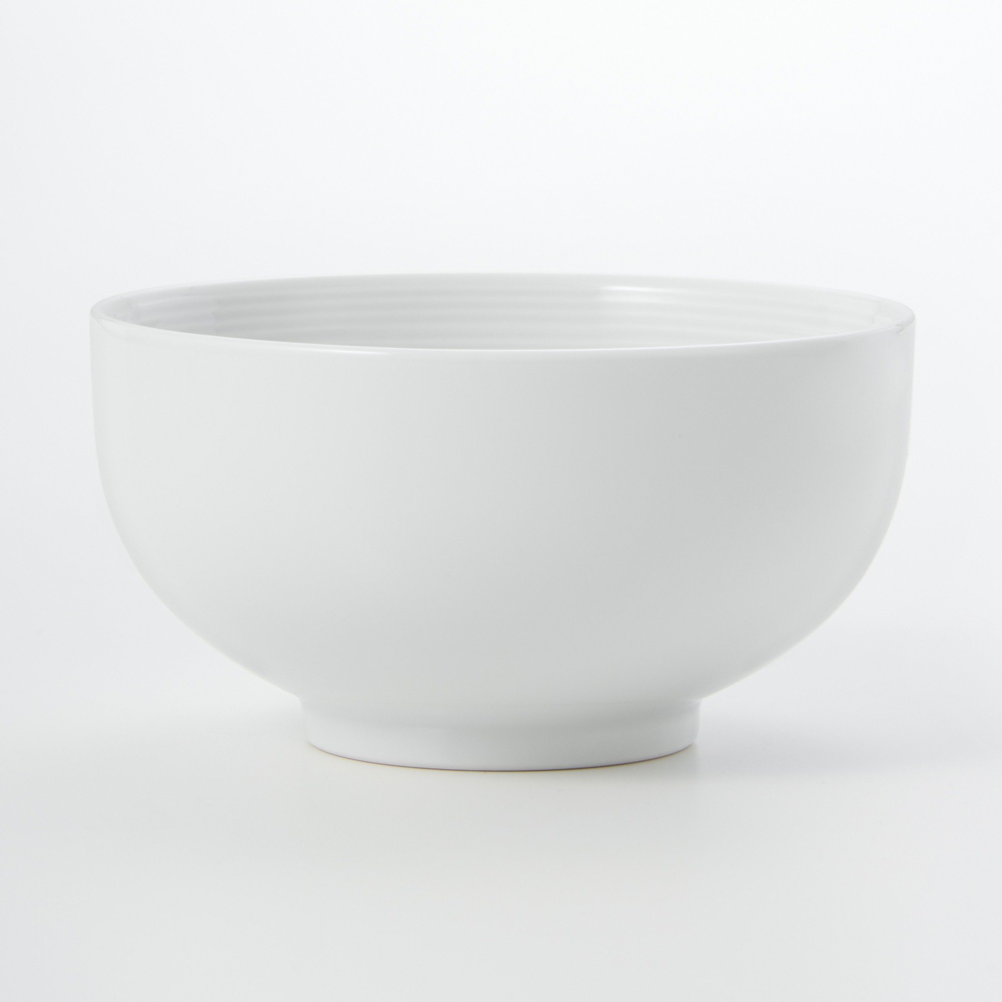 WHITE PORCELAIN DONBURI BOWL SMALL
