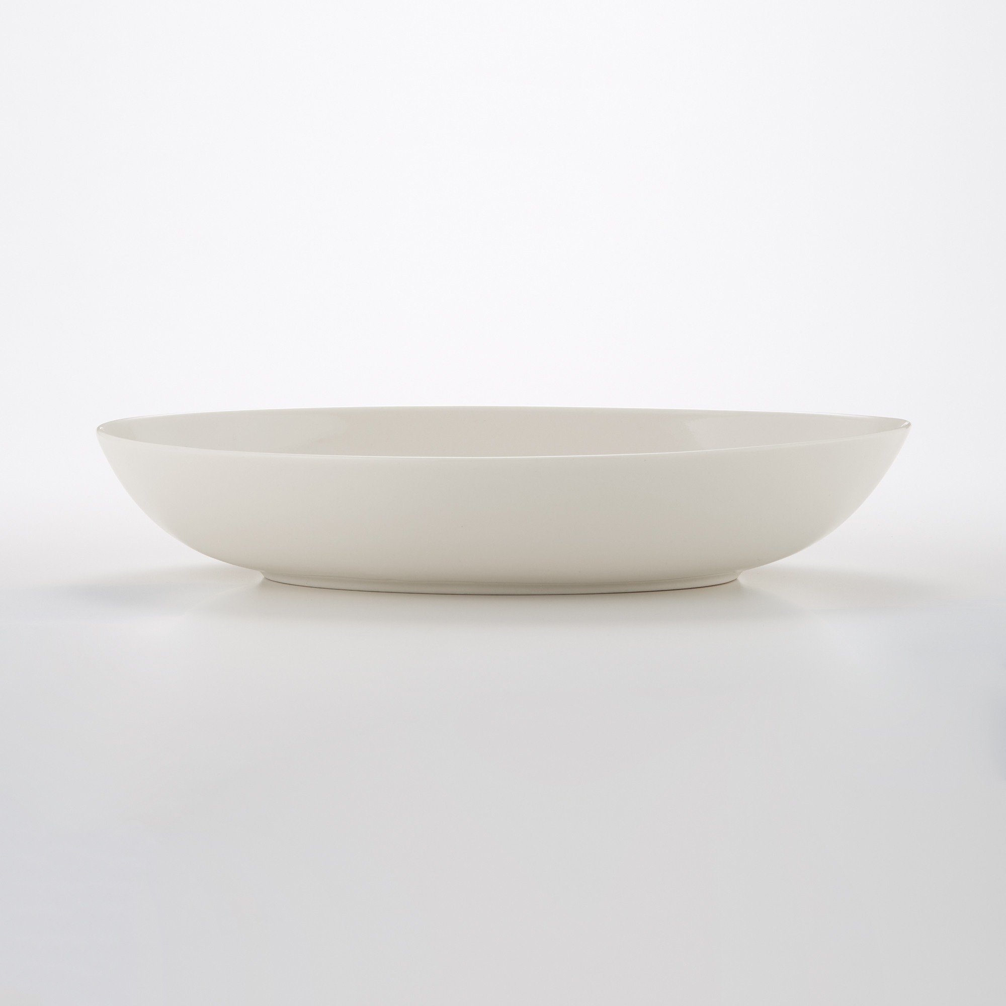 MUJI | PORCELAIN BEIGE DISH FOR CURRY RICE