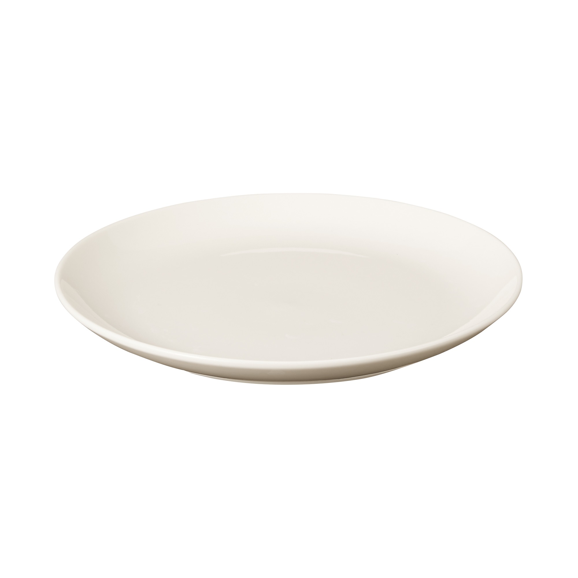 PORCELAIN BEIGE PLATE M 19CM