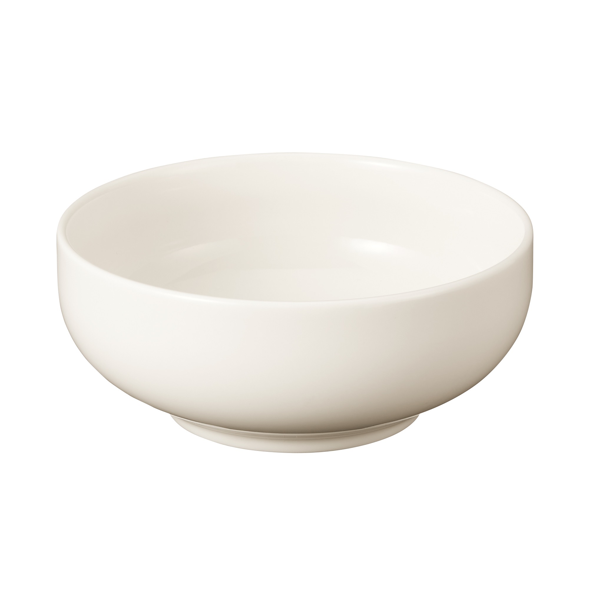 PORCELAIN BEIGE BOWL L 16.5CM