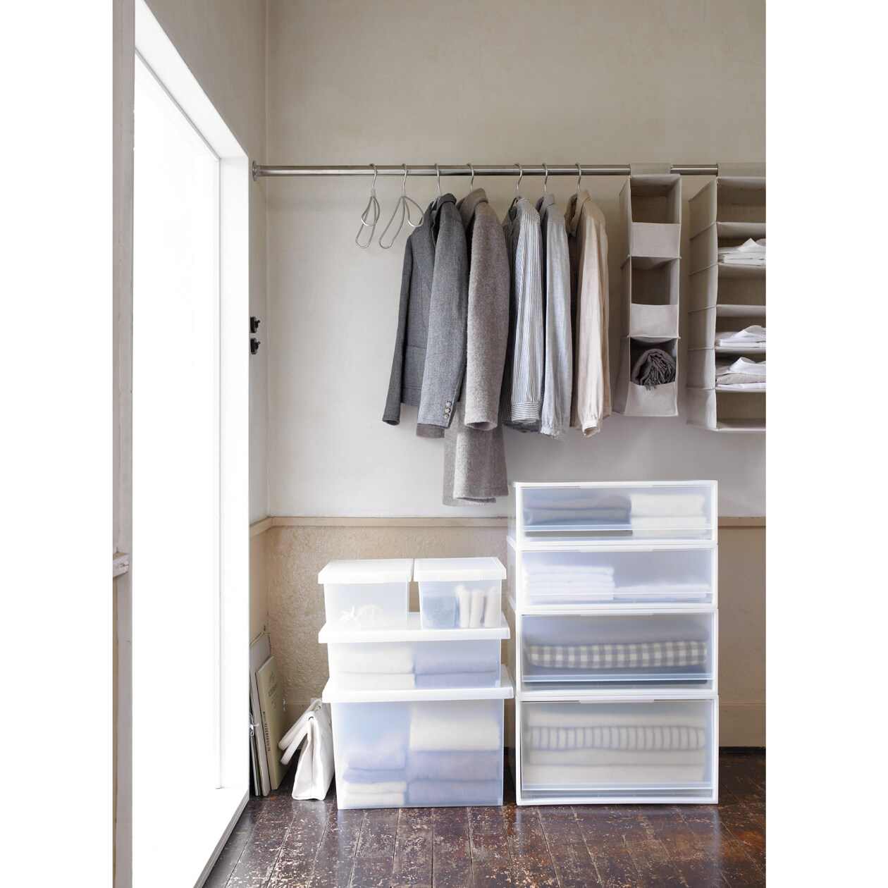 PP STORAGE BOX / WIDE / M