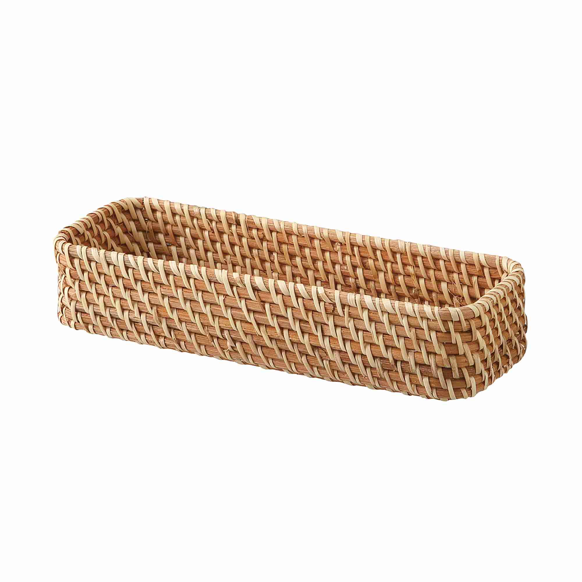 STACKABLE RATTAN BOX / RECTANGULAR / SS