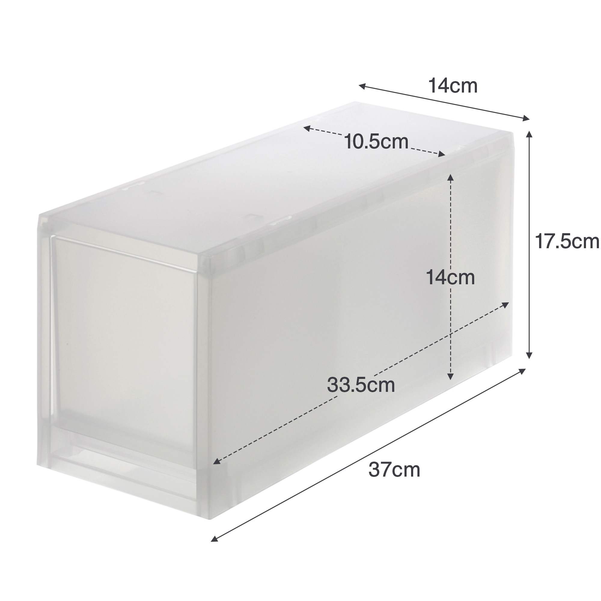 PP STORAGE CASE / DEEP / 1 DRAWER