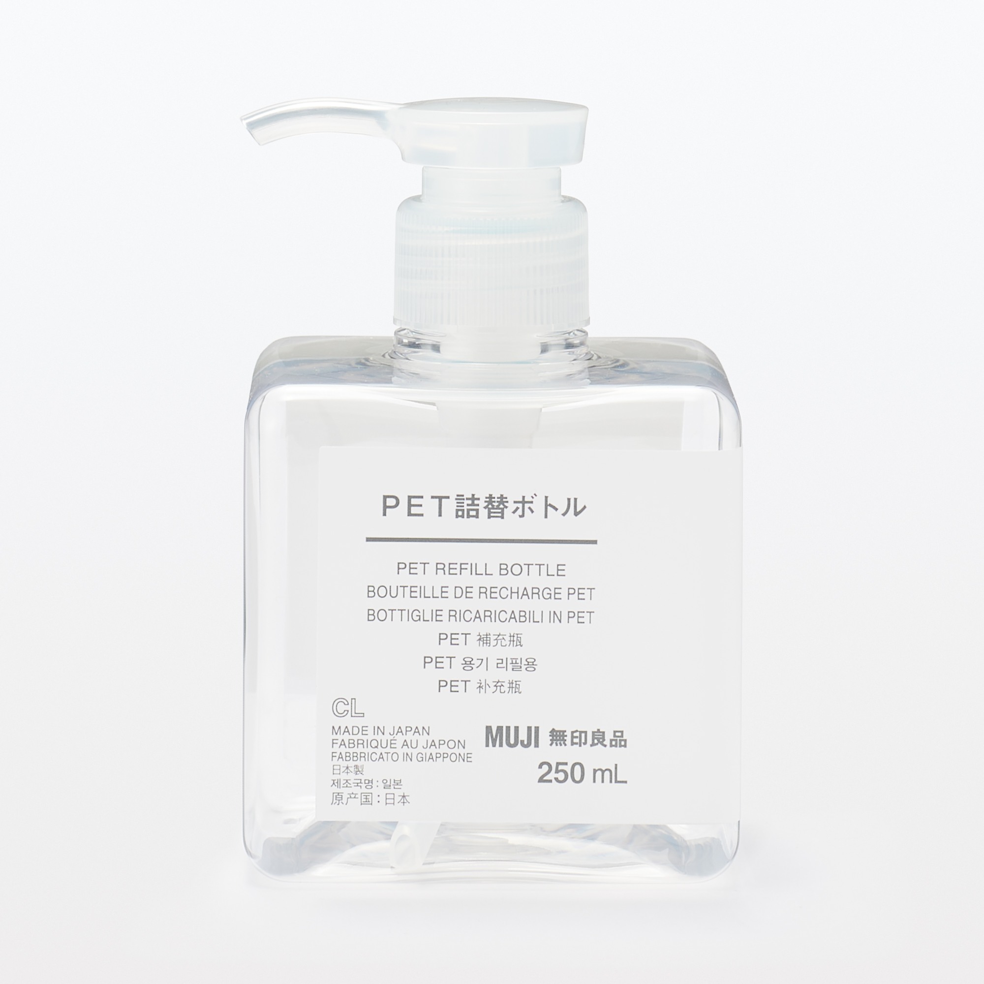 PET BOTTLE CLEAR 250ML