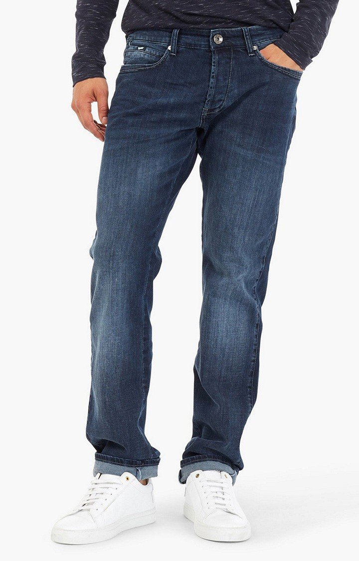 GAS | Men's Mitch Mid-Wash Blue Jeans