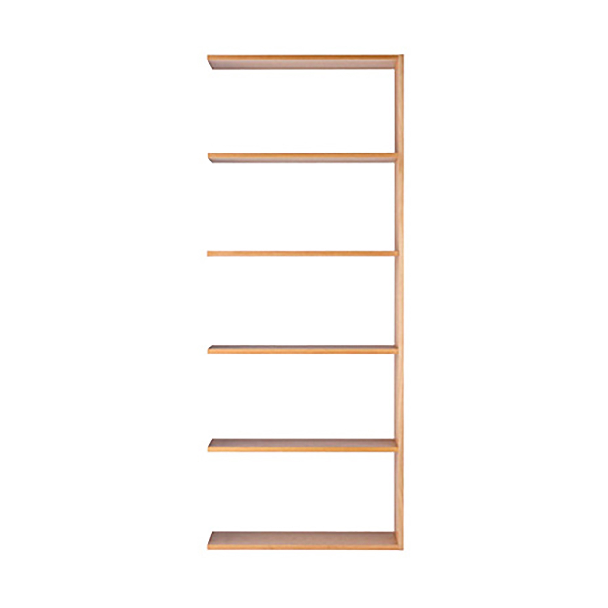 STACKING SHELF / WIDE TYPE / ADDITIONAL / 5 SHELVES / OAK