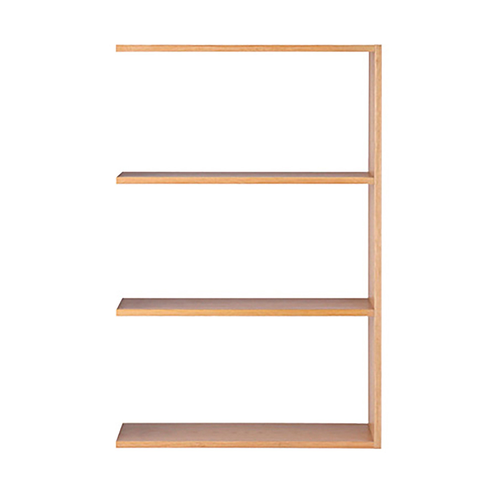 STACKING SHELF / WIDE TYPE / ADDITIONAL / 3 SHELVES / OAK