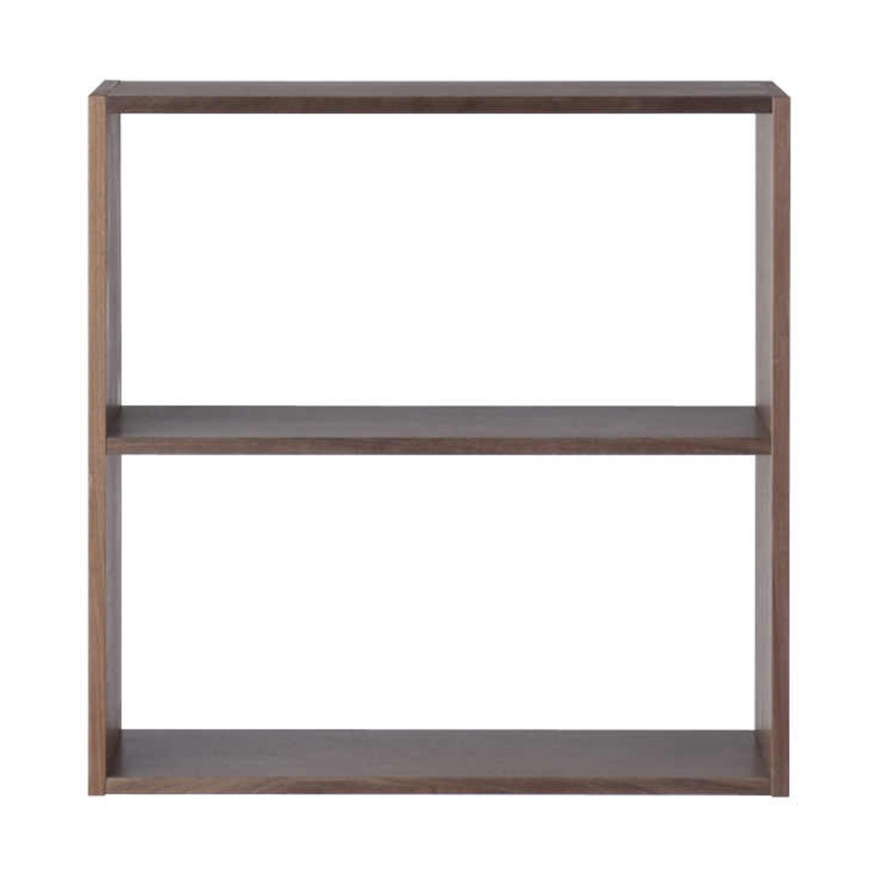 STACKING SHELF / WIDE TYPE / 2 SHELVES / WALNUT
