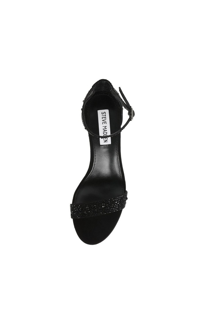 Irenee-G Black Heel Sandals
