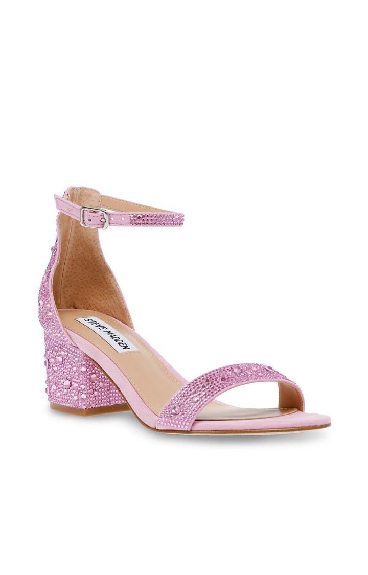 Irenee-G Pink Heel Sandals