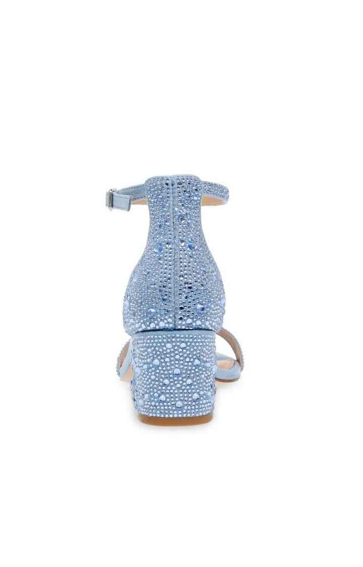 Irenee-G Blue Heel Sandals