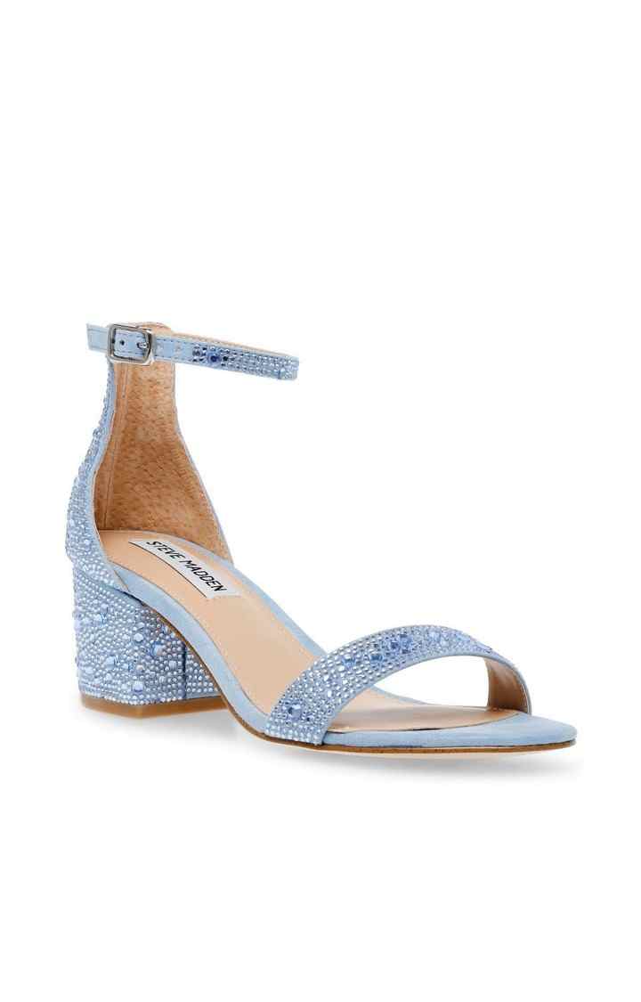 Irenee-G Blue Heel Sandals