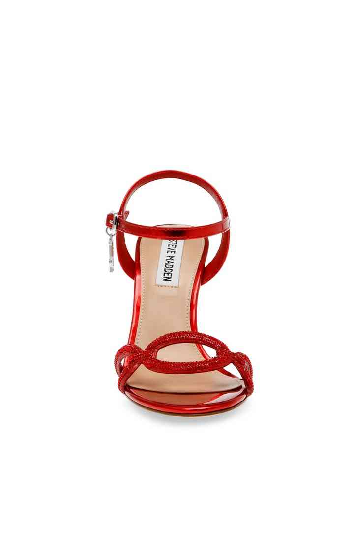 Satire Red Heel Sandals