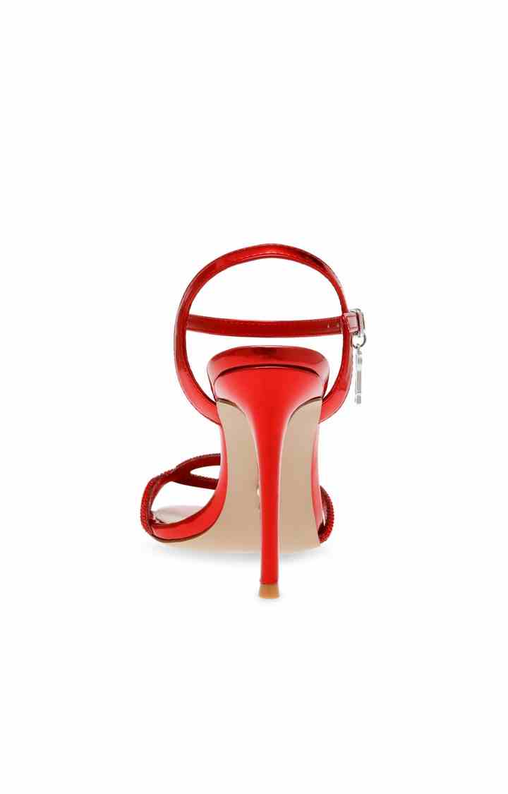 Satire Red Heel Sandals