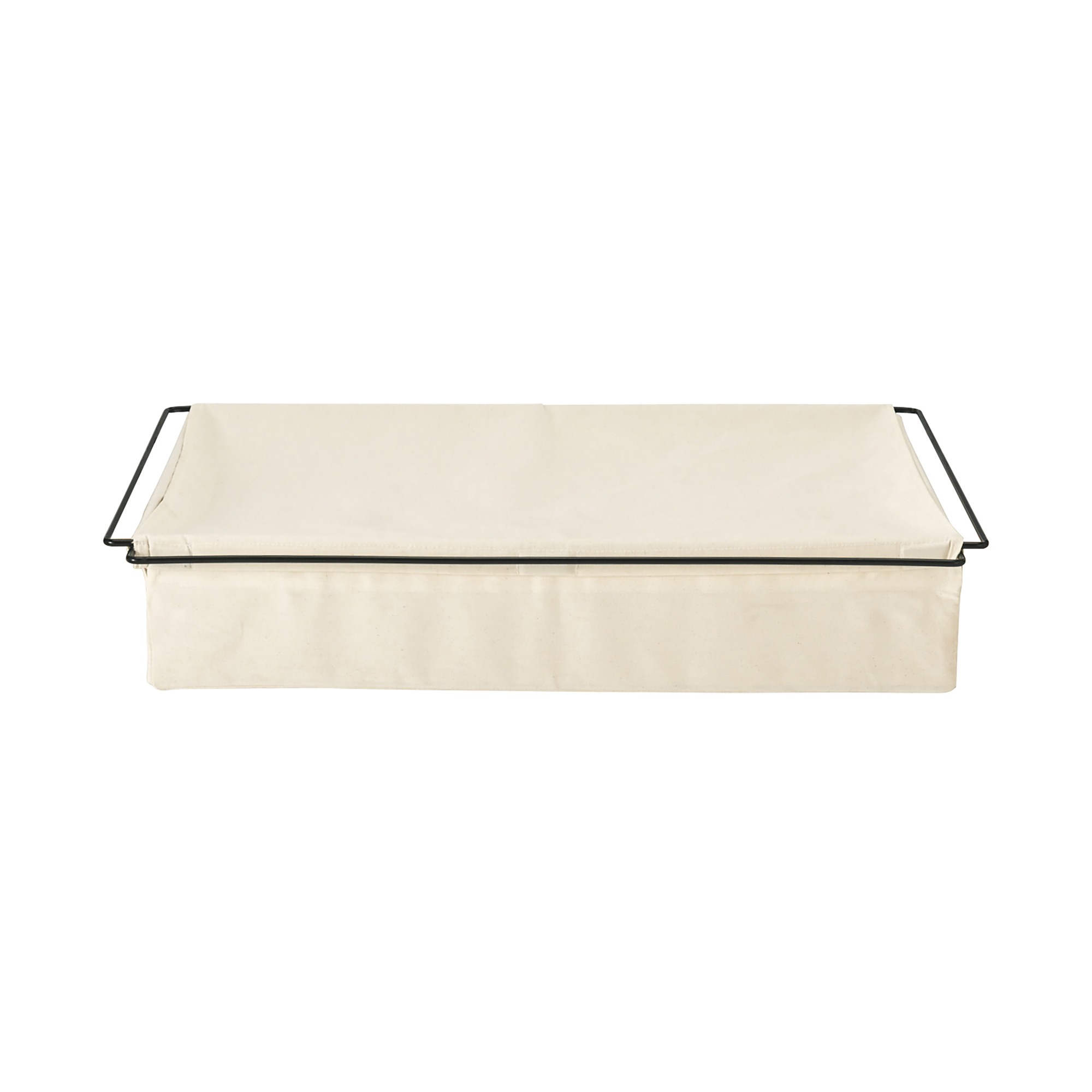 BED FRAME CANVAS BASKET / L