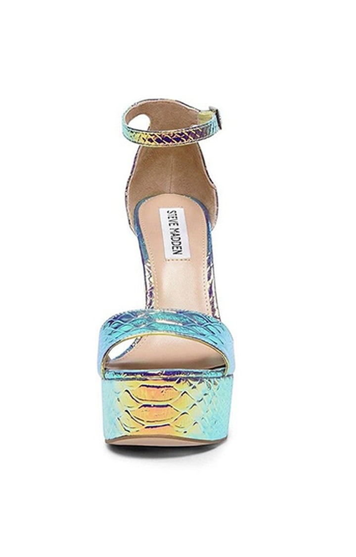 Gonzo Blue Heel Sandals