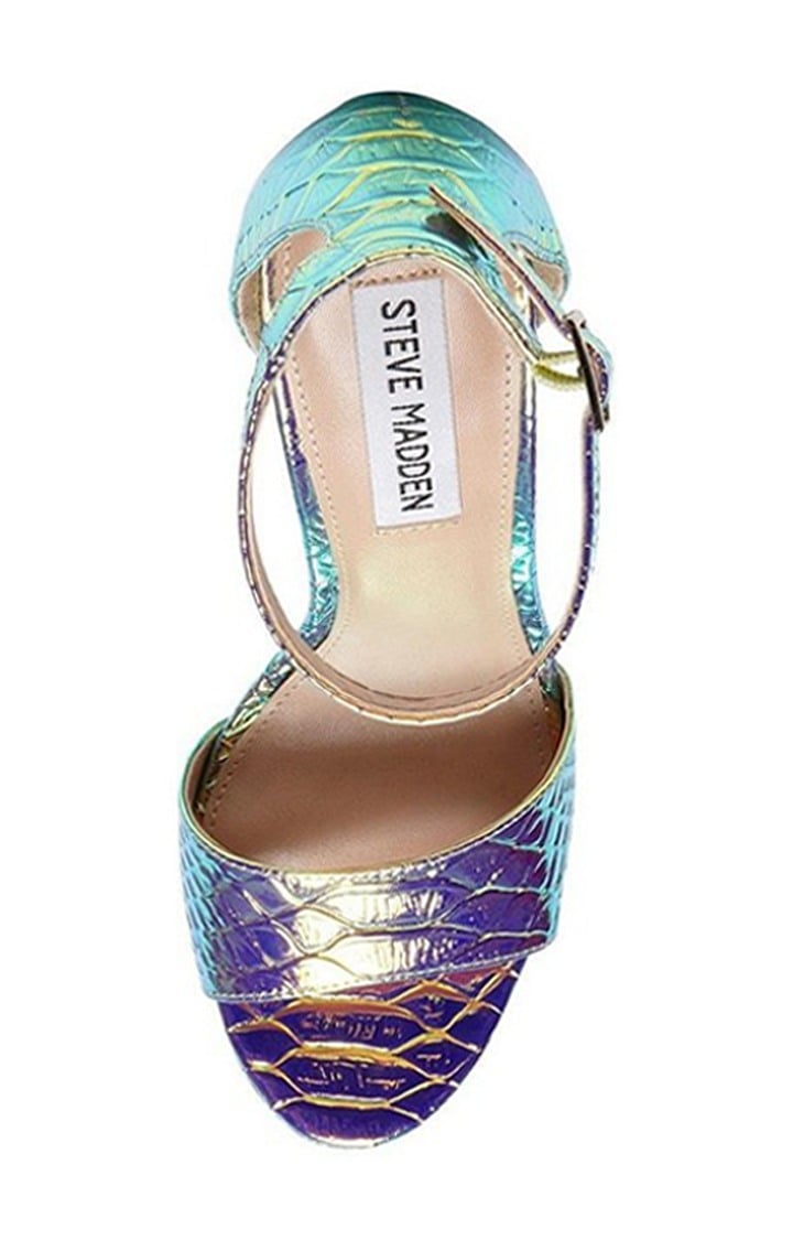 Gonzo Blue Heel Sandals