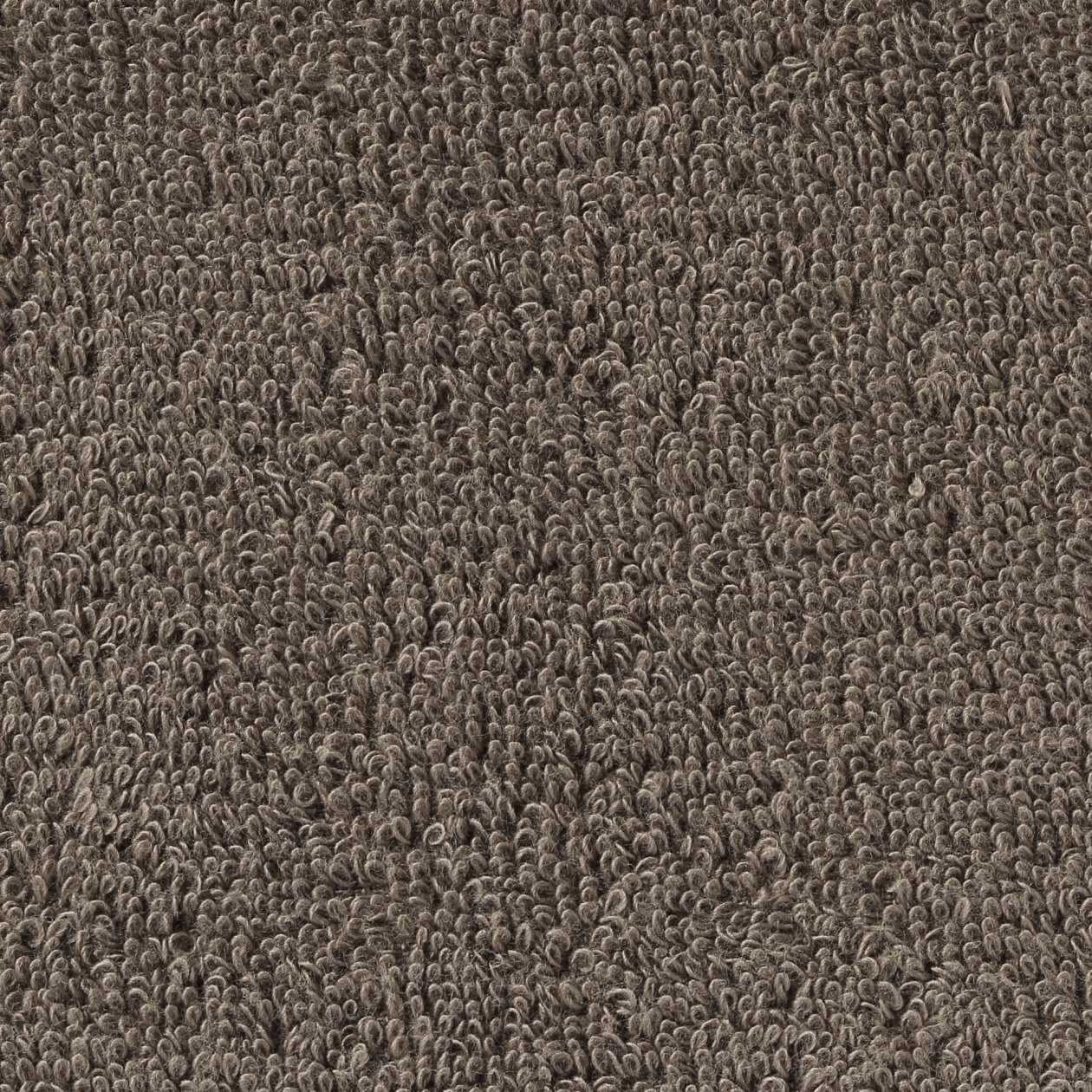 ORGANIC COTTON BLEND THIN HAND TOWEL BROWN