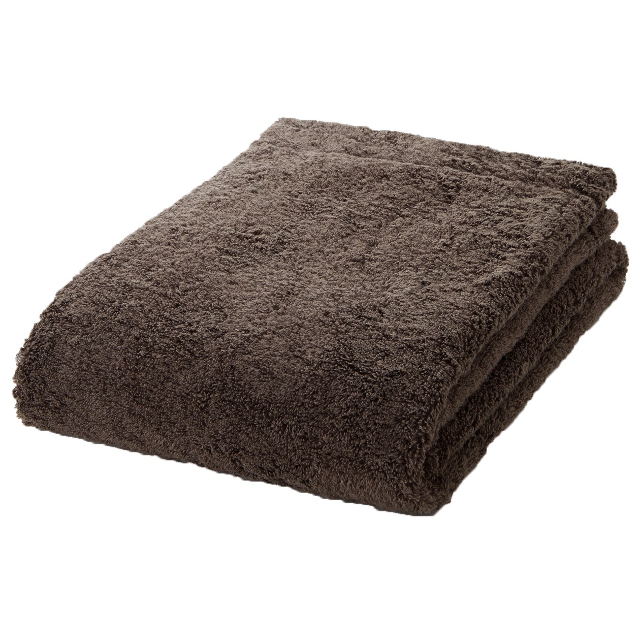 ORGANIC COTTON BLEND MEDIUM THICK  BATH TOWEL BROWN