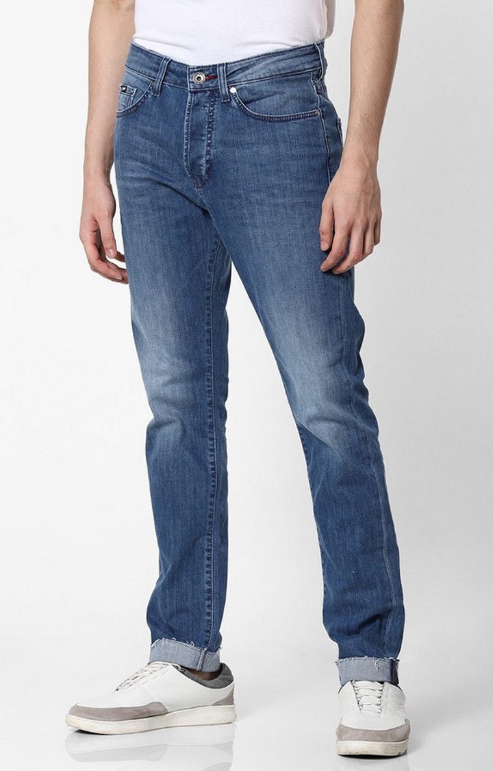 Men's Norton Carrot Fit Blue Jeans