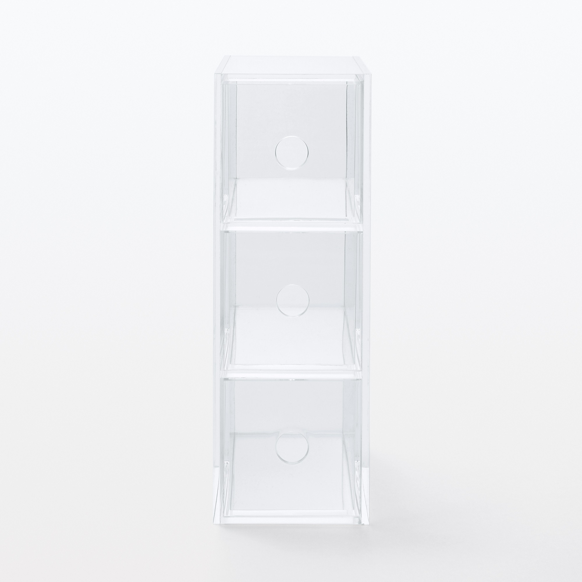 ACRYLIC 3 DRAWER UNIT