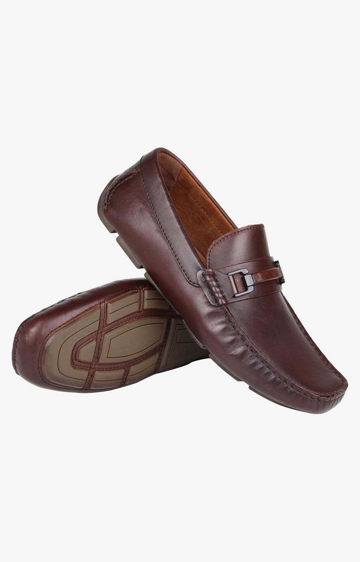 Logan Brown Driver Loafers