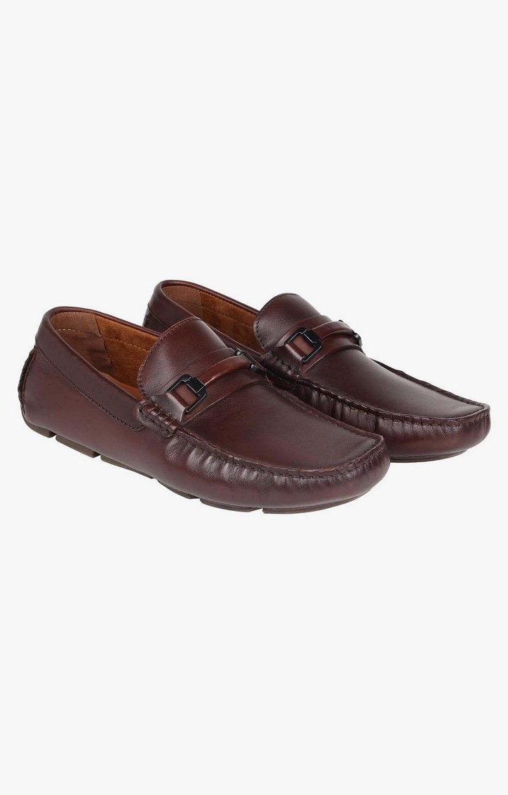 Logan Brown Driver Loafers