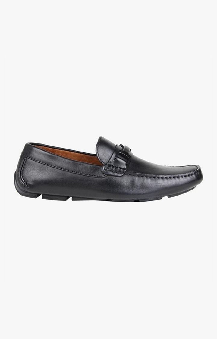Logan Black Driver Loafers