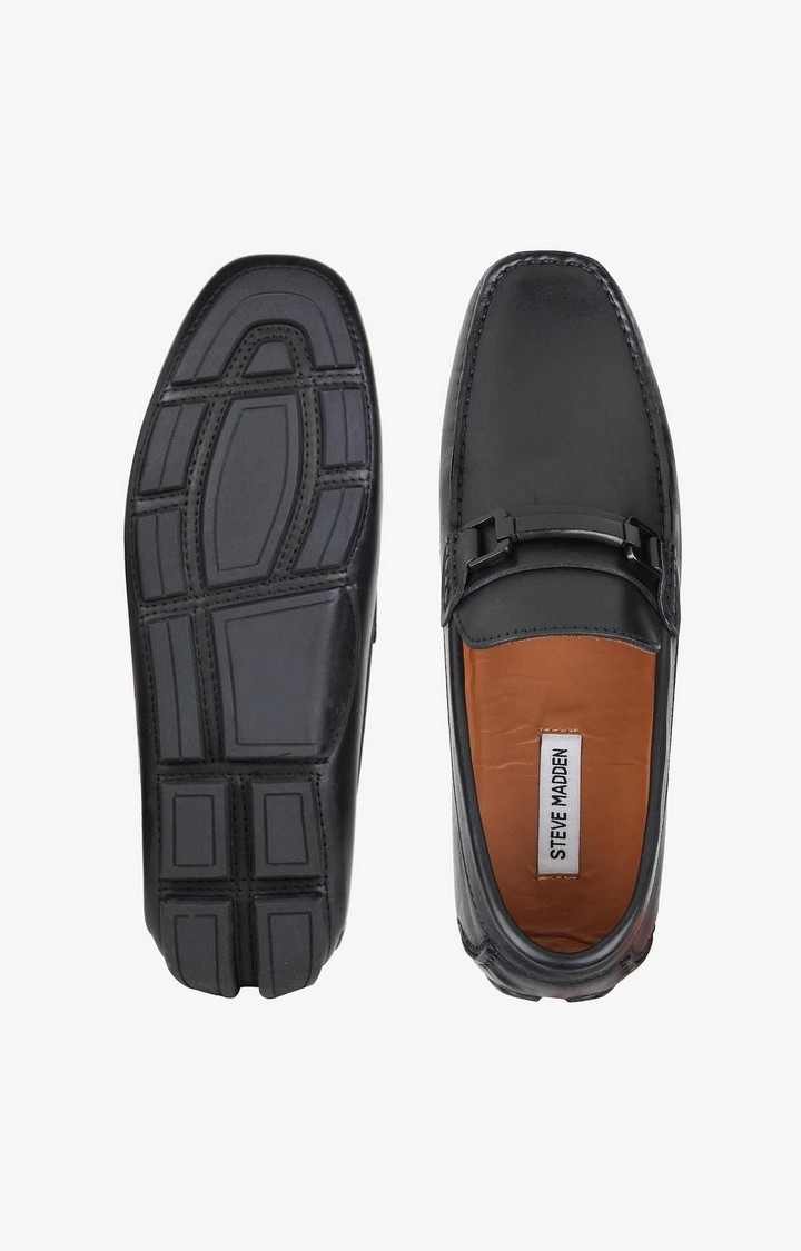 Logan Black Driver Loafers