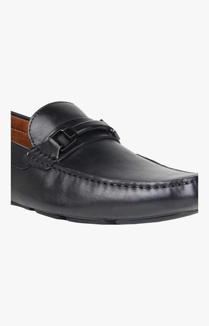 Logan Black Driver Loafers