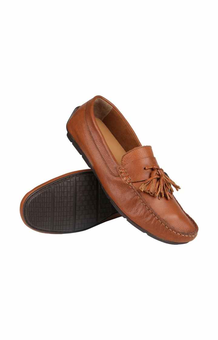 Tassler Brown Driver Loafers