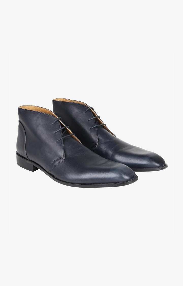 Drake Blue Tie-Ups & Dress Loafers
