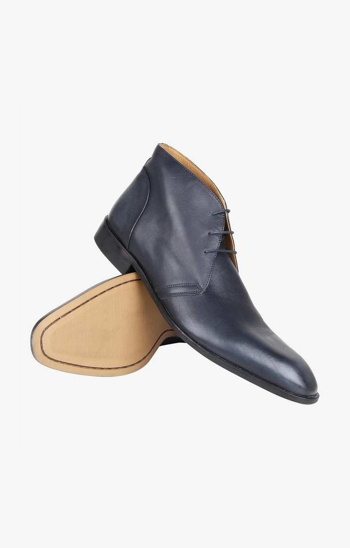 Drake Blue Tie-Ups & Dress Loafers