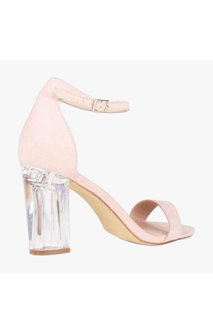 Beella-L Pink Heel Sandals