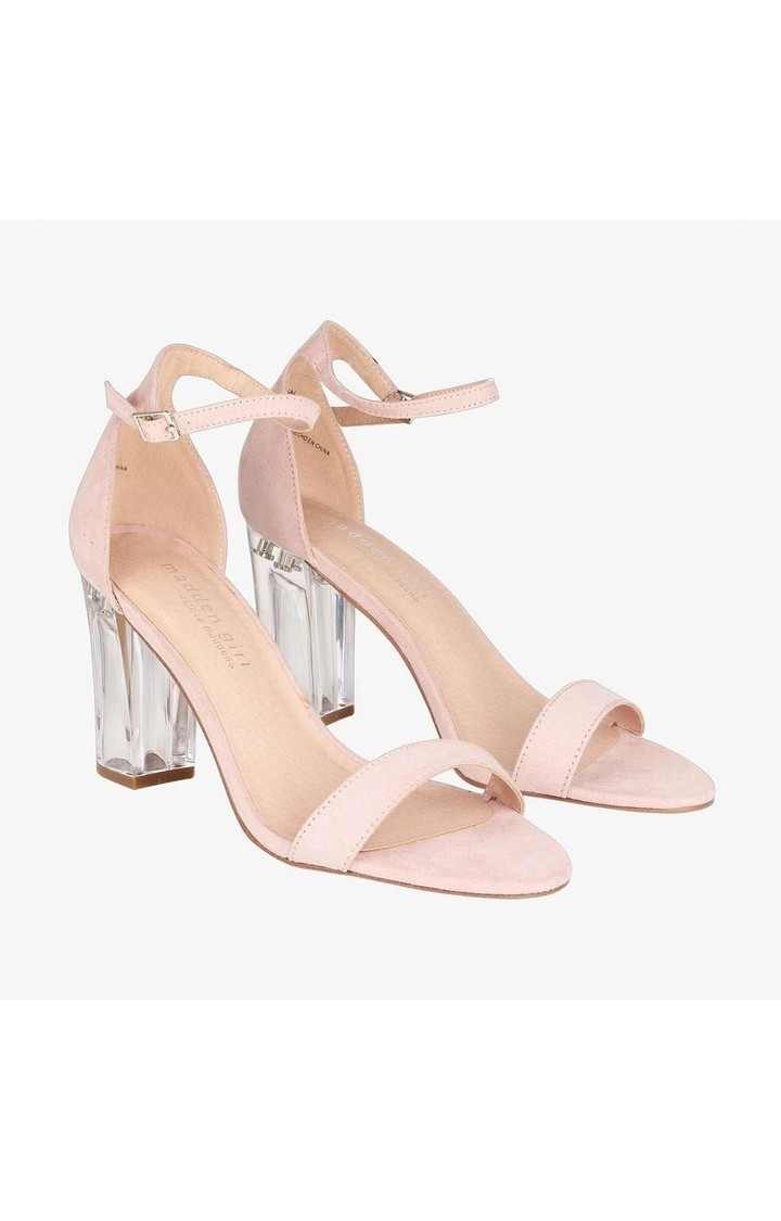 Beella-L Pink Heel Sandals
