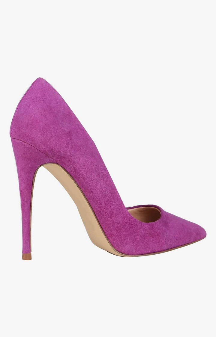 Daisie Purple Pumps