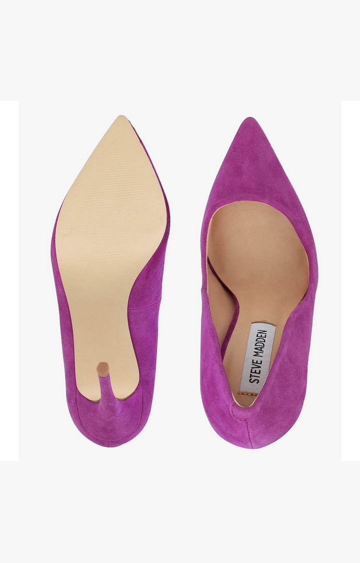 Daisie Purple Pumps
