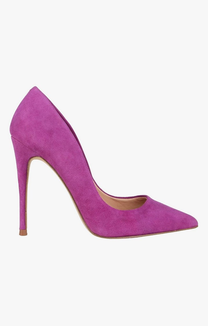 Daisie Purple Pumps