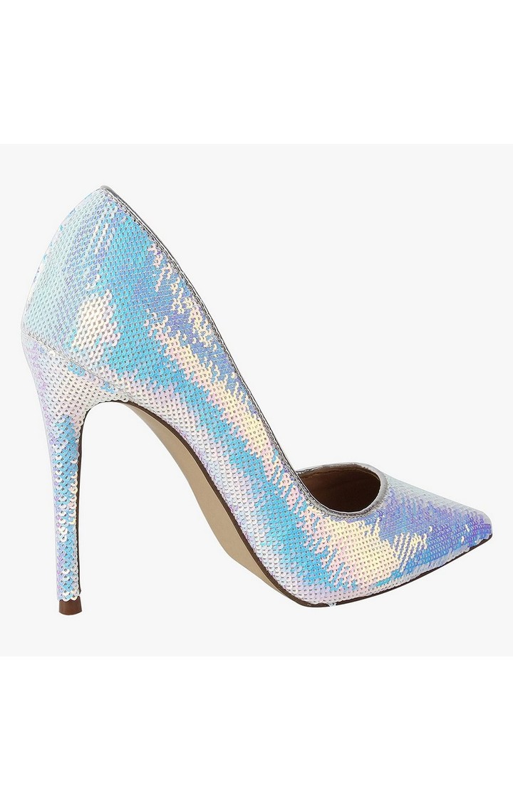 Daisie Silver Pumps