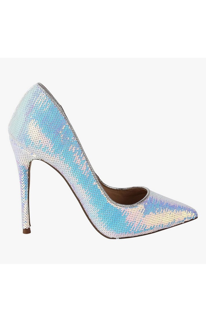 Daisie Silver Pumps