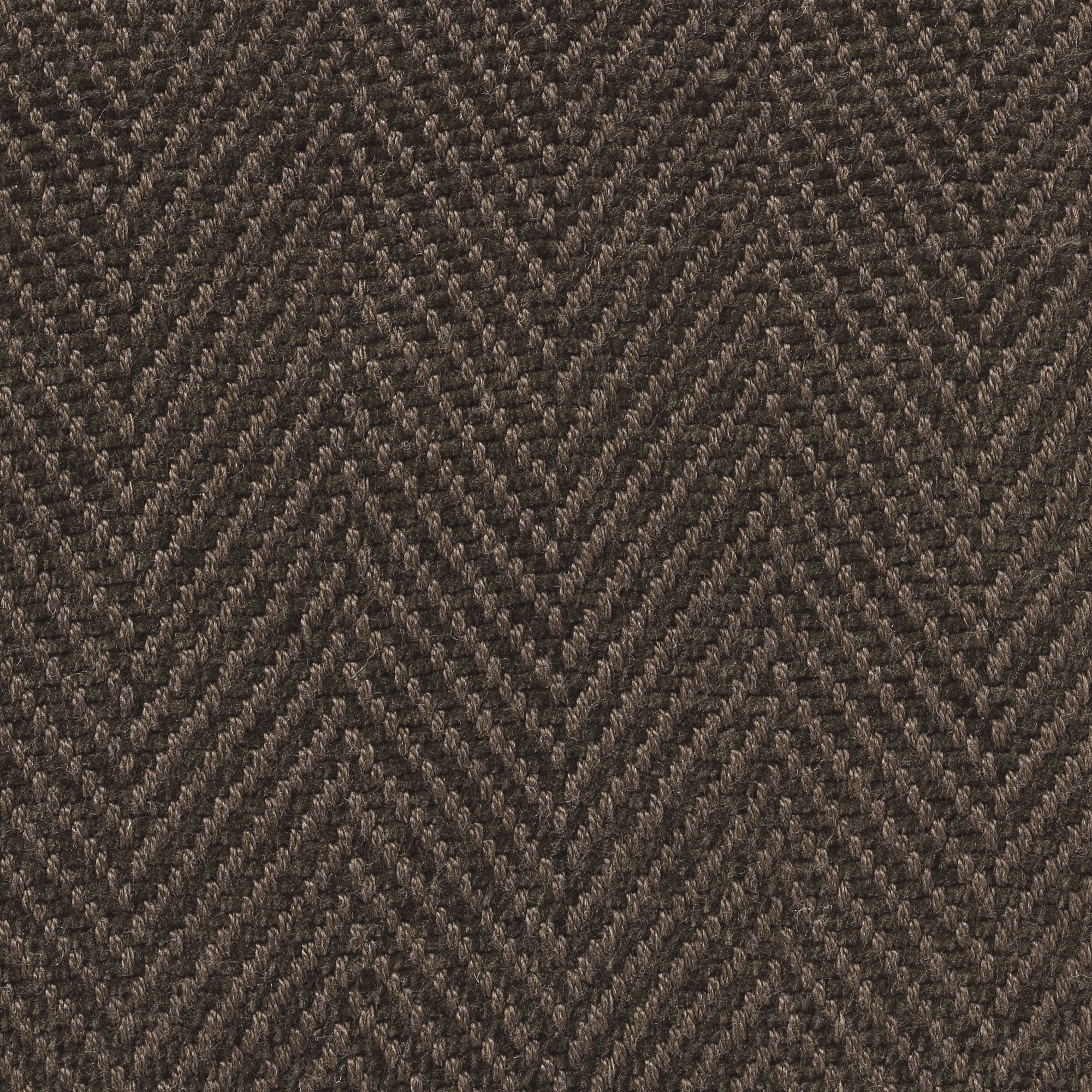 OGC BLEND CHENILLE CUSHION COVER BROWN HERRINGBORN