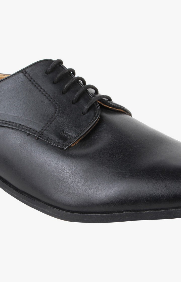 Delerious Black Tie-Ups & Dress Loafers