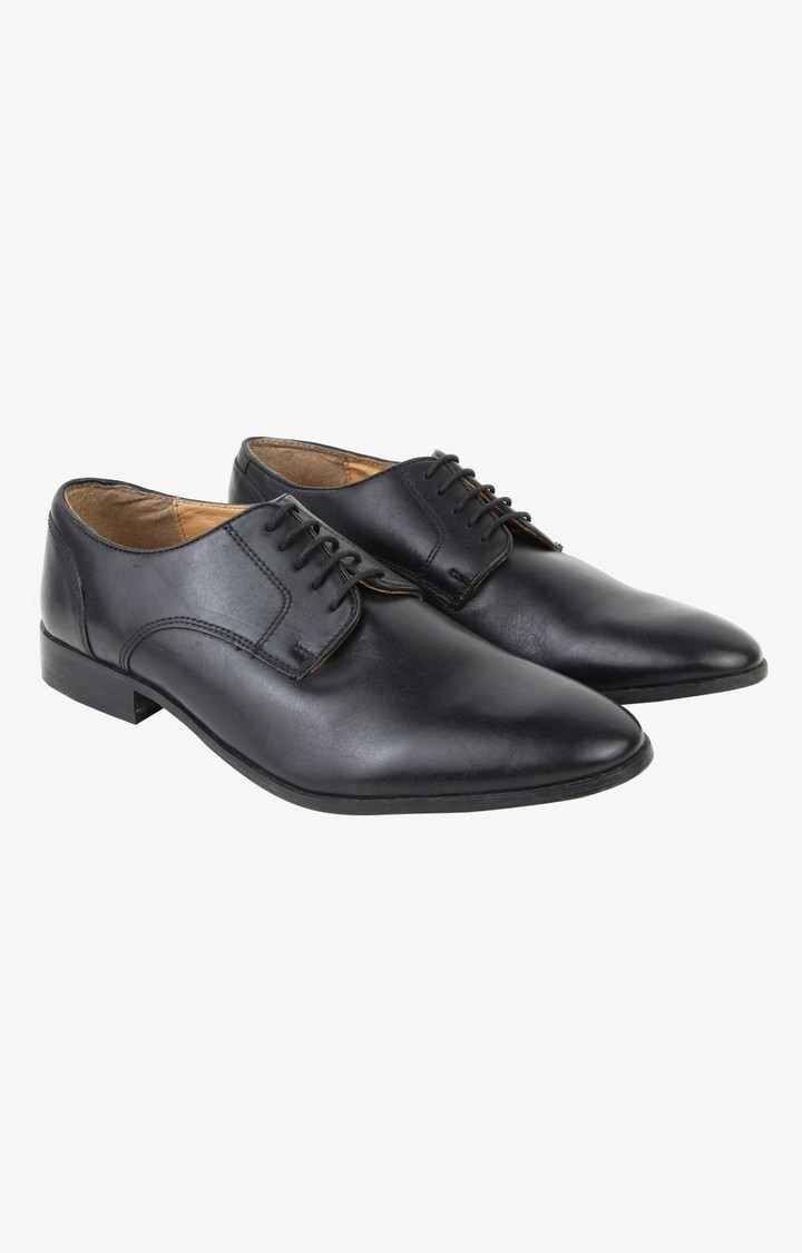 Delerious Black Tie-Ups & Dress Loafers