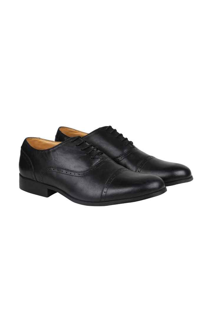 Cranberry Black Tie-Ups & Dress Loafers
