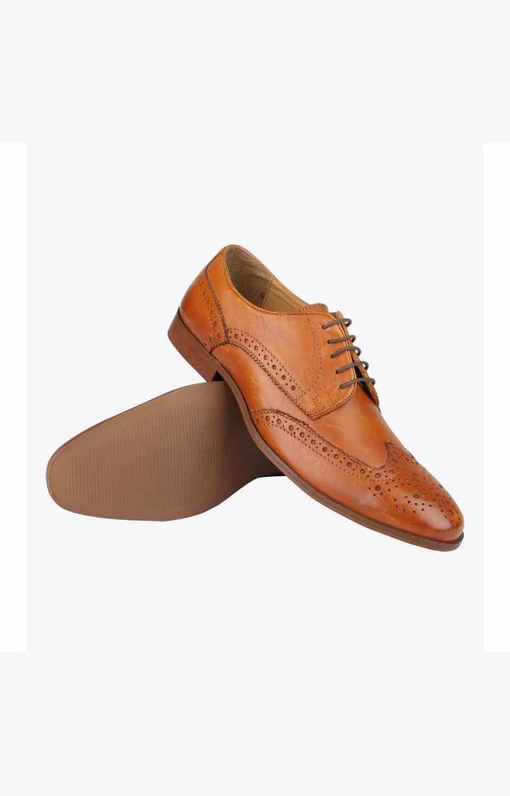 Oltmon Brown Tie-Ups & Dress Loafers