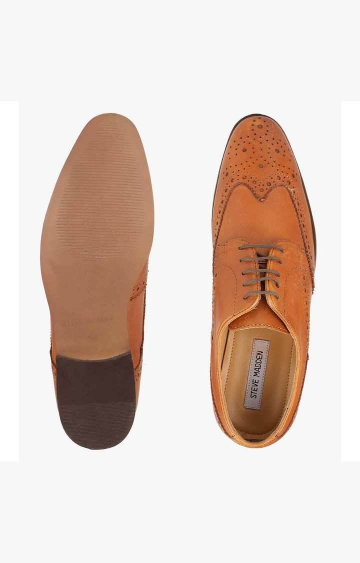 Oltmon Brown Tie-Ups & Dress Loafers