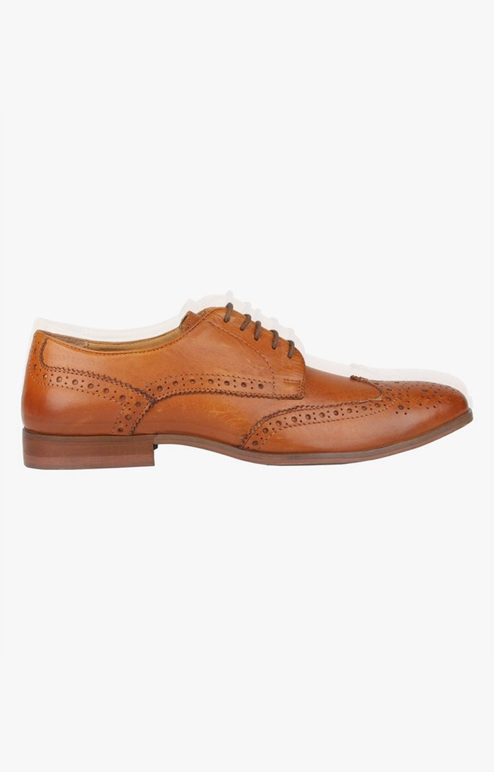 Oltmon Brown Tie-Ups & Dress Loafers