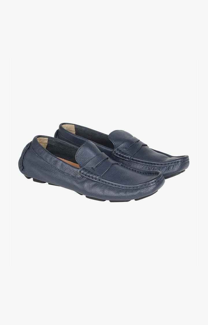 Dramond Blue Driver Loafers